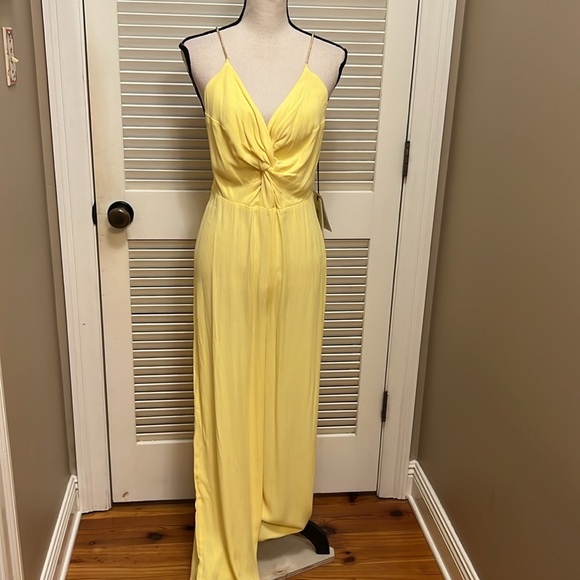 ba&sh Fifia Jumpsuit in Jaune, Size Small, NWT - Picture 3 of 17